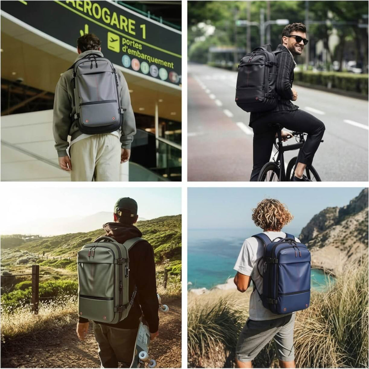 Sac à Dos de Voyage Compressible | NOMALERO